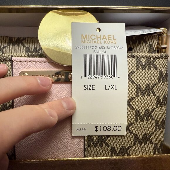 Michael Kors Belt Bag - Pink and Tan - Brand New with Tags! - Picture 4 of 7